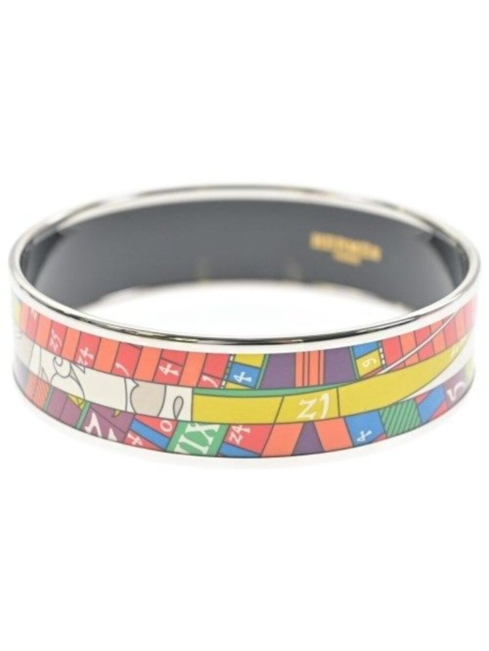 Hermes Bracelet Bangle Silver